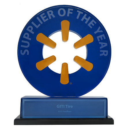 Walmart USA Awards Giti Tire Automotive Supplier of the Year and Hardline Supplier of the Year Honors